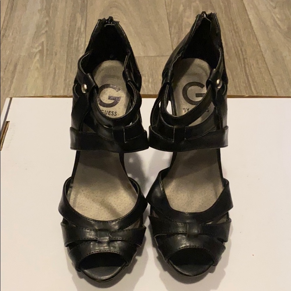 G by Guess Black High Heels